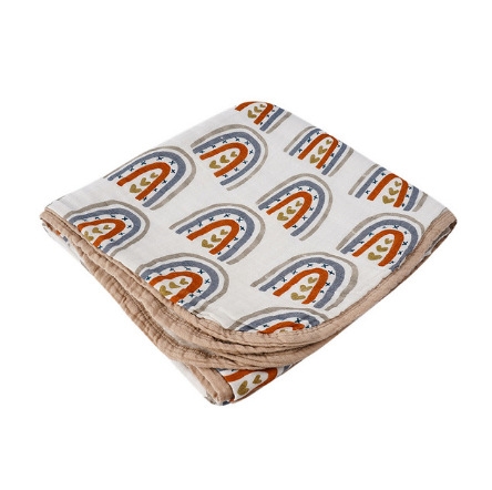 CHUNGEL  Muslin Swaddle Blankets Large Cotton Receiving Blanket Nursing Cover 47